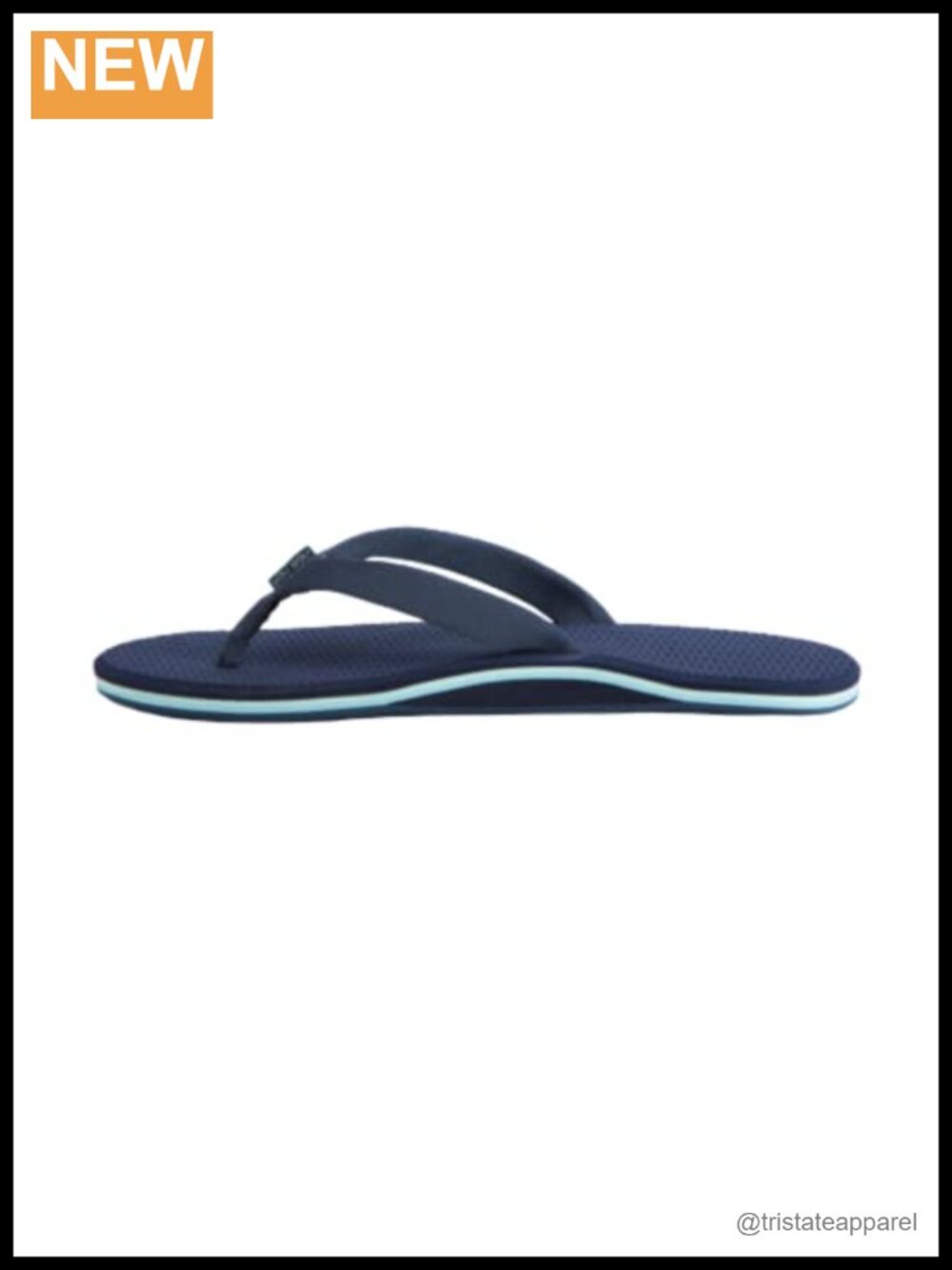 Waterproof rubber flip flops with arch support